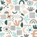 Feel Good Bleu Vert Young and Free Wallpaper by Caselio