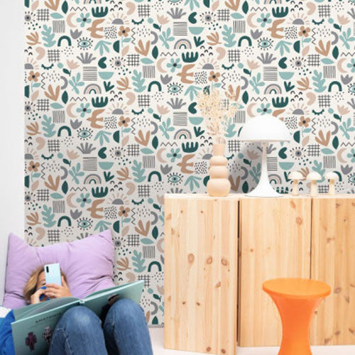 YNF103286071 Feel Good Young and Free Wallpaper by Caselio