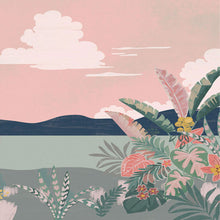 California Sunrise Young and Free Wallpanel by Caselio