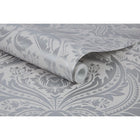 103432 Desire Silver Established Wallpaper by Graham and Brown