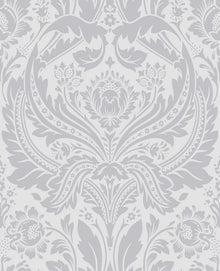 103432 Desire Silver Established Wallpaper by Graham and Brown