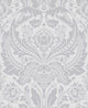 Desire Silver Established Wallpaper by Graham and Brown