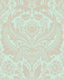 103435 Desire Mint Established Wallpaper by Graham and Brown