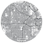 YNF103450999 Fly To Los Angeles Young and Free Wallpanel by Caselio