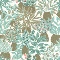 Thalie Kaki Rose Danae Wallpaper by Caselio