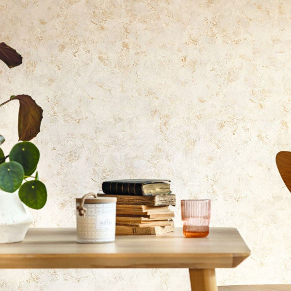 PAE103681254 Uni Metallise Patine 2 Wallpaper by Caselio