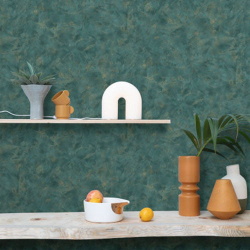 PAE103687826 Uni Metallise Patine 2 Wallpaper by Caselio