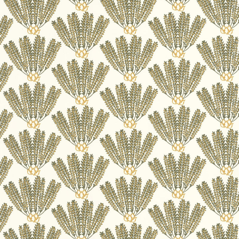 103717022 Eldorado L'Epopee Kaki Jaune Wallpaper By Caselio