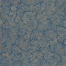 103726025 Mirage L'Epopee Bleu Indigo Irise Wallpaper By Caselio