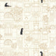 James Golden Age Blanc noir or Wallpaper By Caselio