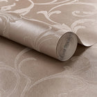 103818 Baroque Bead Champagne Established Wallpaper by Graham and Brown
