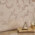 103818 Baroque Bead Champagne Established Wallpaper by Graham and Brown