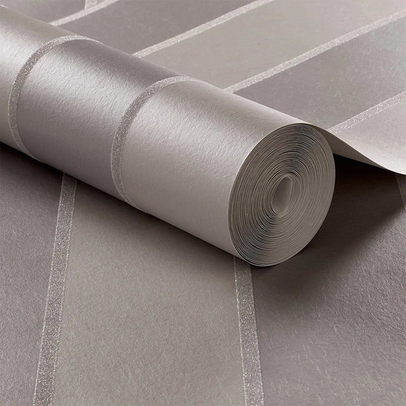 103820 Baroque Bead Stripe Established Wallpaper by Graham and Brown