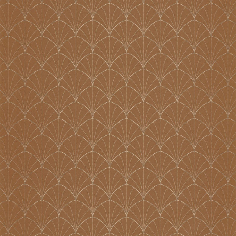 103822223 Edgar Golden Age Caramel Or Wallpaper By Caselio