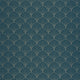 Edgar Golden Age Bleu canard or Wallpaper By Caselio