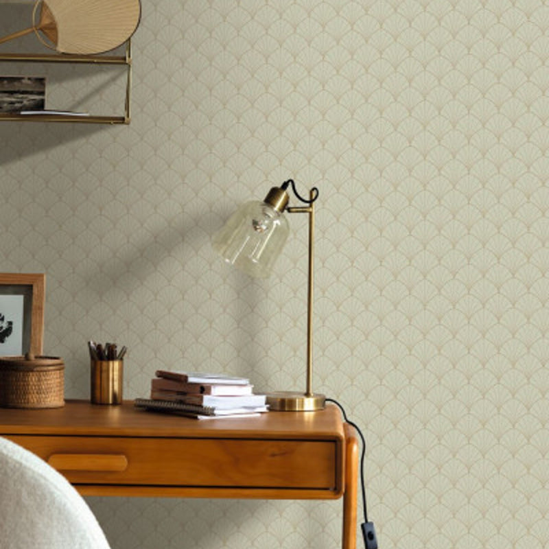 103827286 Edgar Golden Age Amande Or Wallpaper By Caselio