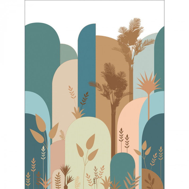 103846403 Elton Golden Age Bleu Turquoise Wallpaper By Caselio