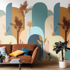 103846403 Elton Golden Age Bleu Turquoise Wallpaper By Caselio