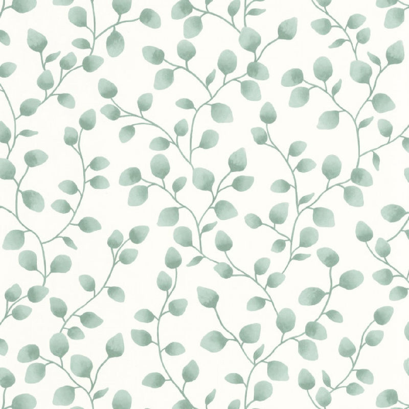 103867002 Melbourne Green & Co Vert Mousse Wallpaper By Caselio
