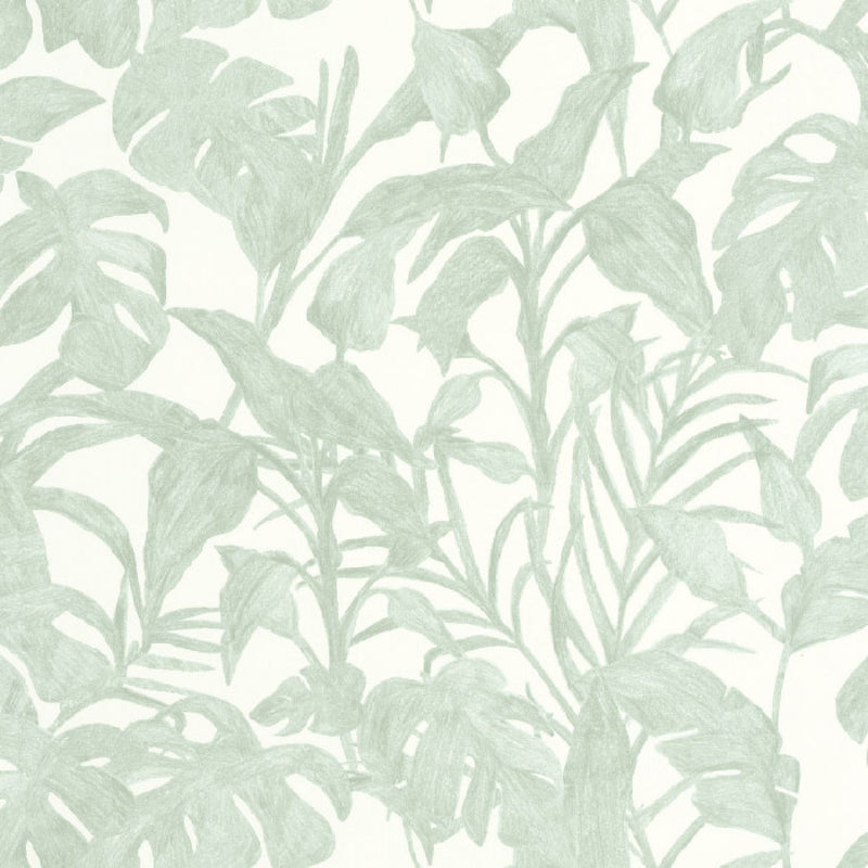 103870788 Bogota Green & Co Vert d'Eau Wallpaper By Caselio