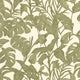 Bogota Green & Co Vert kaki Wallpaper By Caselio