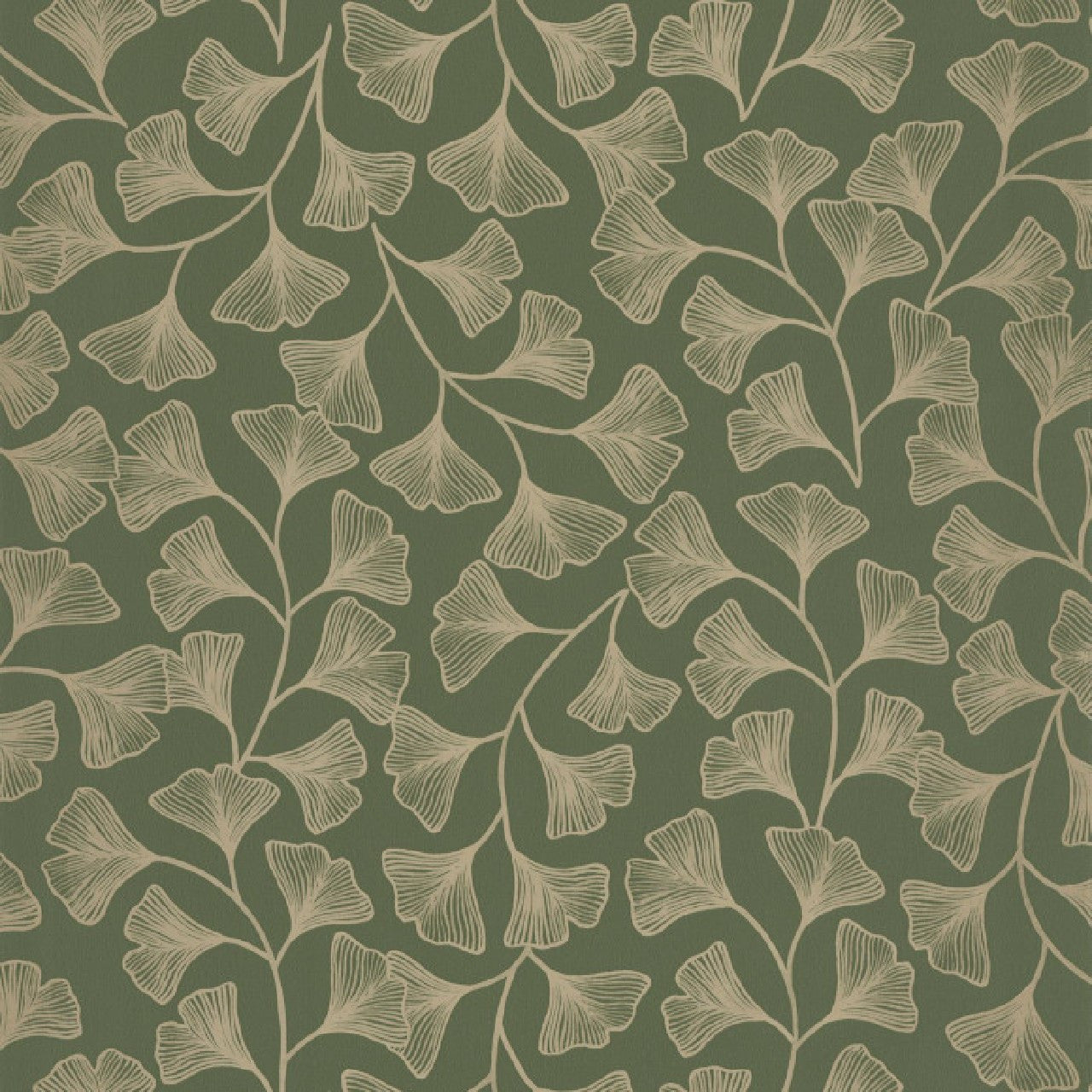 103917221 Osaka Green & Co Vert kaki or Wallpaper By Caselio