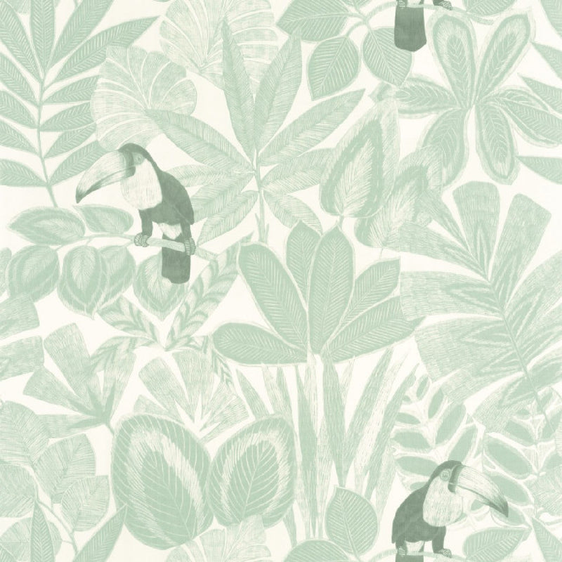 103920614 Rio Green & Co Vert d'Eau Wallpaper By Caselio