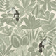 Rio Green & Co Vert kaki Wallpaper By Caselio
