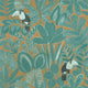 Rio Green & Co Vert anglais Wallpaper By Caselio