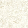 Le Cap Green & Co Beige irise Wallpaper By Caselio