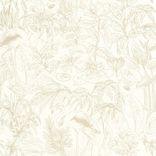 103930204 Le Cap Green & Co Beige irise Wallpaper By Caselio