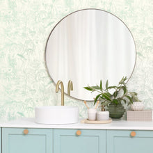 103930640 Le Cap Green & Co Vert d'Eau Wallpaper By Caselio