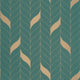 Manille Green & Co Vert anglais Wallpaper By Caselio