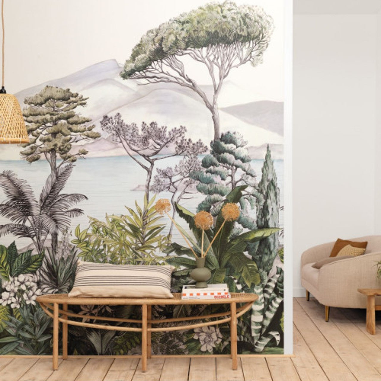 103987003 Phoenix Green & Co Vert Wallpaper By Caselio