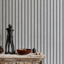 10400-31 Acoustic Wood Panelling Grey Wallpaper By Erismann
