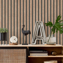 10400-32 Acoustic Wood Panelling Beige Wallpaper By Erismann