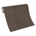 10400-33 Acoustic Wood Panelling Brown Wallpaper By Erismann