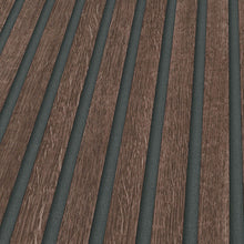 10400-33 Acoustic Wood Panelling Brown Wallpaper By Erismann