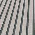 Acoustic Wood Panelling Taupe Wallpaper By Erismann