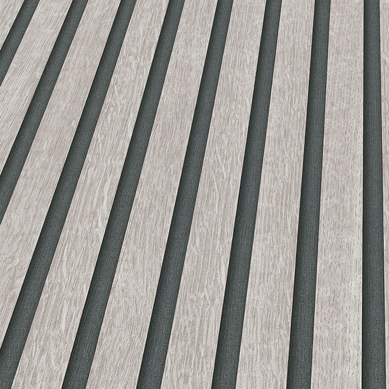 10400-38 Acoustic Wood Panelling Taupe Wallpaper By Erismann