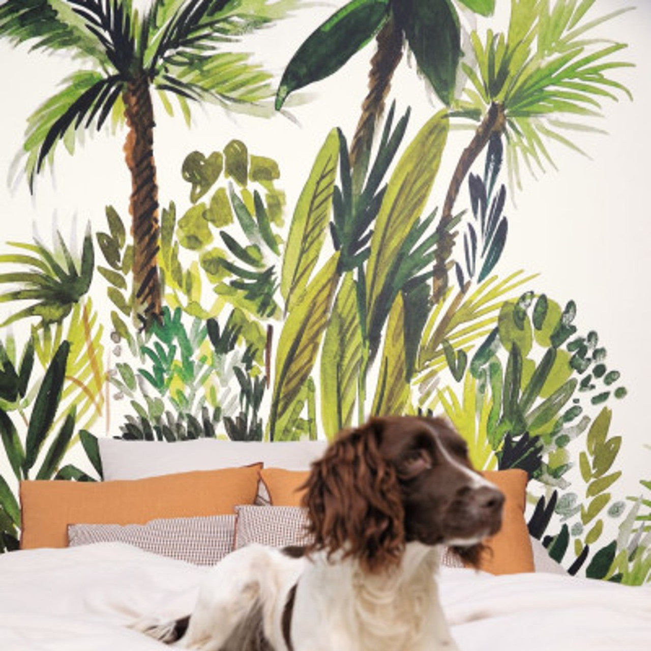 104007003 Fidji Green & Co Vert Wallpaper By Caselio
