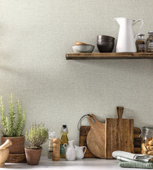 JTE104017120 Jute Celadon Wallpaper By Caselio