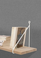 104019243 Uni Mat Gris Fonce Wallpaper by Caselio