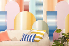 104053678 Parallele Basics Panoramique Wall Mural By Caselio