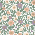 Lucky Rose Violet Happy Therapy Wallpaper by Caselio