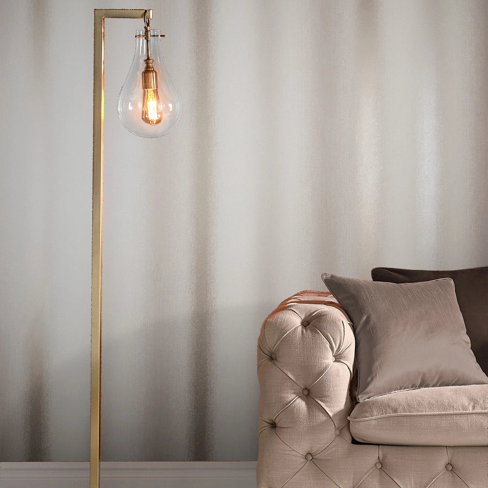 104074 Wildflower Stripe Floriculture Wallpaper by Graham and Brown