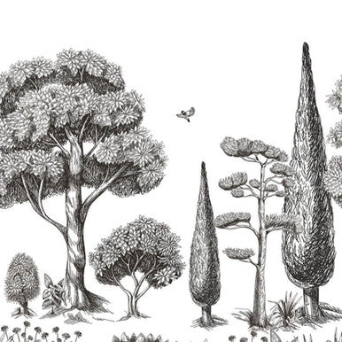 Menton Mural Moonlight 2 Wallpaper By Caselio