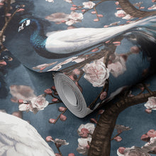 10414-08 Play Of Light Peacock Wallpaper By Erismann