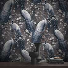 10414-15 Play Of Light Peacock Wallpaper By Erismann