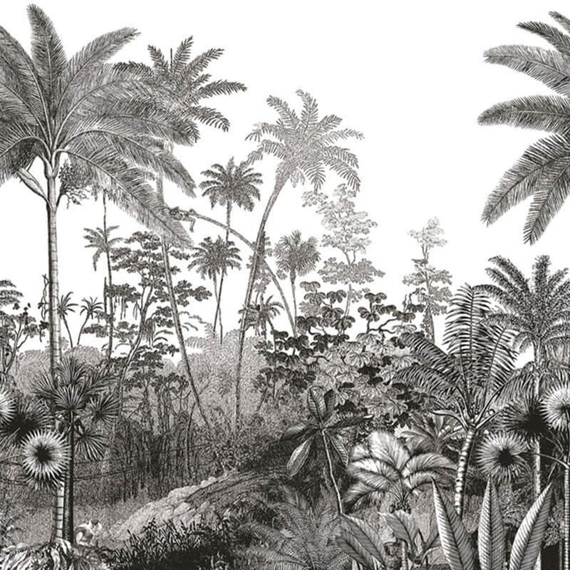 MLGT104150945 Fantastic Forest Mural Moonlight 2 Wallpaper By Caselio